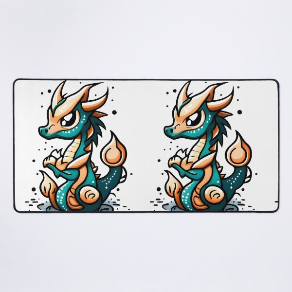 Item preview, Seawing WOF Baby Dragon Kawaii designed and sold by druidwolfart.