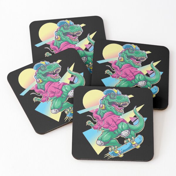 Item preview, Skateboarding Dino designed and sold by OrganicCharm.