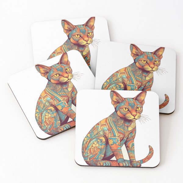 Item preview, Trendy Abyssinian Breeds with AI-Inspired Designs - Cat Lovers' Accessories & Digital designed and sold by DooodleGod.