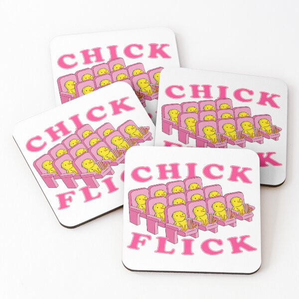 Item preview, Chick Flick – Cute Fluffy Chicks Watch a Movie designed and sold by RayandJason.