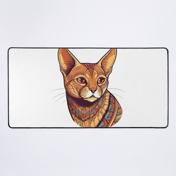 Item preview, Abyssinian Cat Breed Graphics by Feline Artisans: Elegant Designs for Playful and Curious designed and sold by DooodleGod.