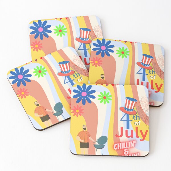 Item preview, 4th of July (retro art work) designed and sold by Steph1TheArtist.