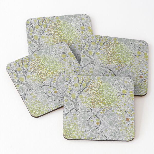 Item preview, Spring Pointillist Trees designed and sold by Monochrome-Dog.