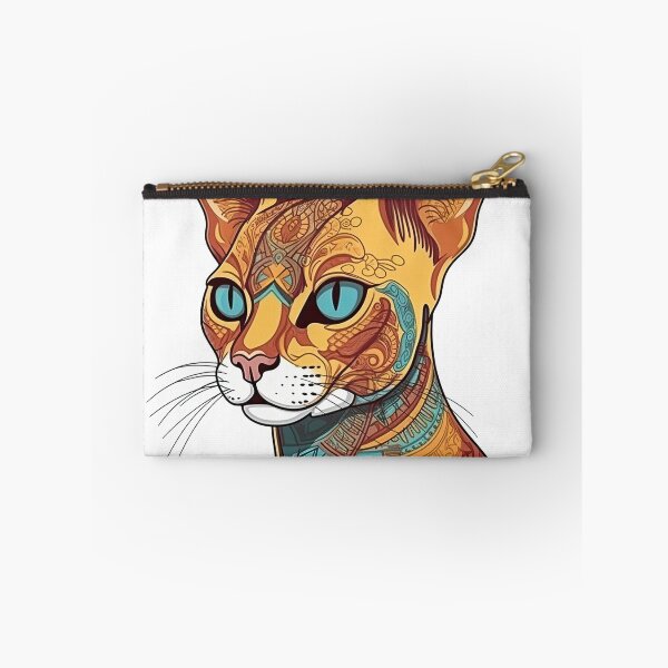 Item preview, Whiskers' Playful Abyssinian Cat Breed Graphic Design - Perfect for Playful & Loving Feline designed and sold by DooodleGod.
