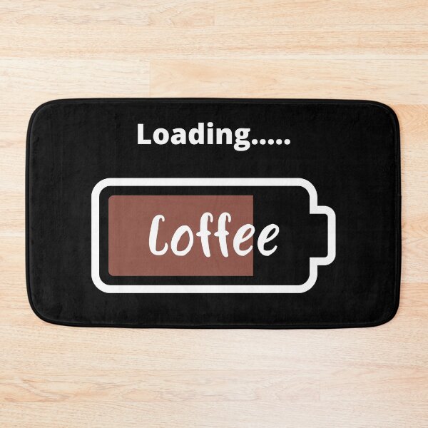 Item preview, Coffee loading (Black) designed and sold by OrganicDesings.