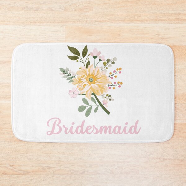 Item preview, Pastel Floral Bridesmaid Design designed and sold by indepthdesigns.
