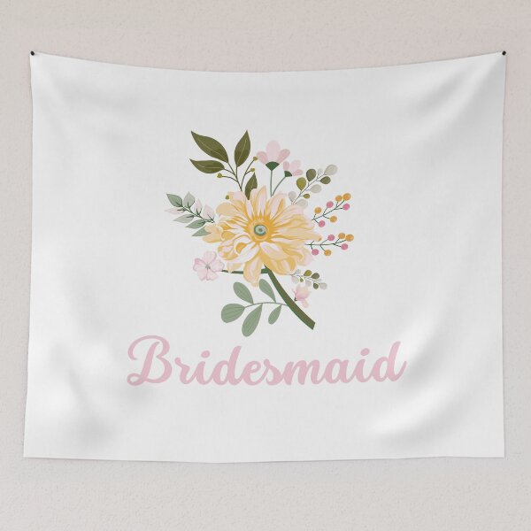 Item preview, Pastel Floral Bridesmaid Design designed and sold by indepthdesigns.