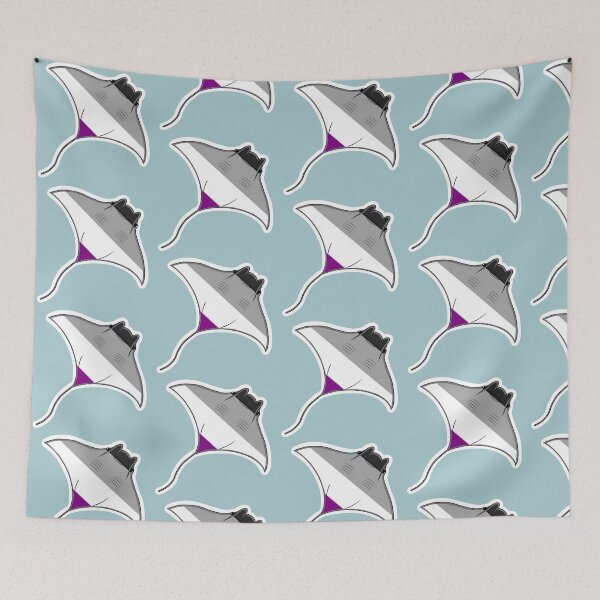 Item preview, Pride Mantaray Asexual Flag designed and sold by perpetuallyConf.