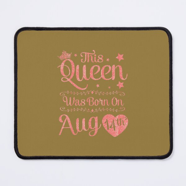 Item preview, This Queen Was Born On August 14th Birthday 	 	 	 	 designed and sold by qjwdlsqso76.
