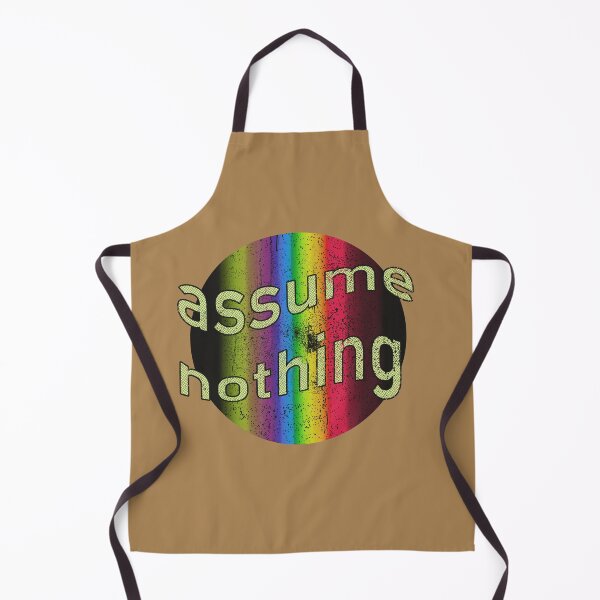 Item preview, assume nothing designed and sold by KaeSellsArt.
