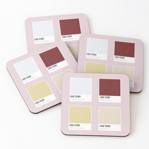 Item preview, Love Story Pantones designed and sold by BlackwellNY.