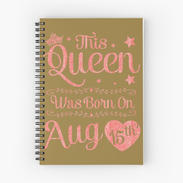 Item preview, This Queen Was Born On August 15th Birthday 	 	 	 	 designed and sold by qjwdlsqso76.