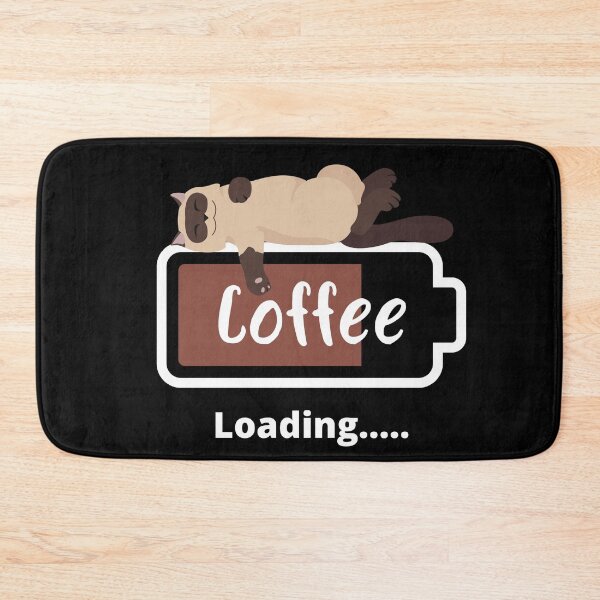 Item preview, Coffee loading Cat (Black) designed and sold by OrganicDesings.