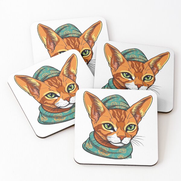 Item preview, Charm: Creative Cat Breed Cartoon Art Featuring Famous designed and sold by DooodleGod.