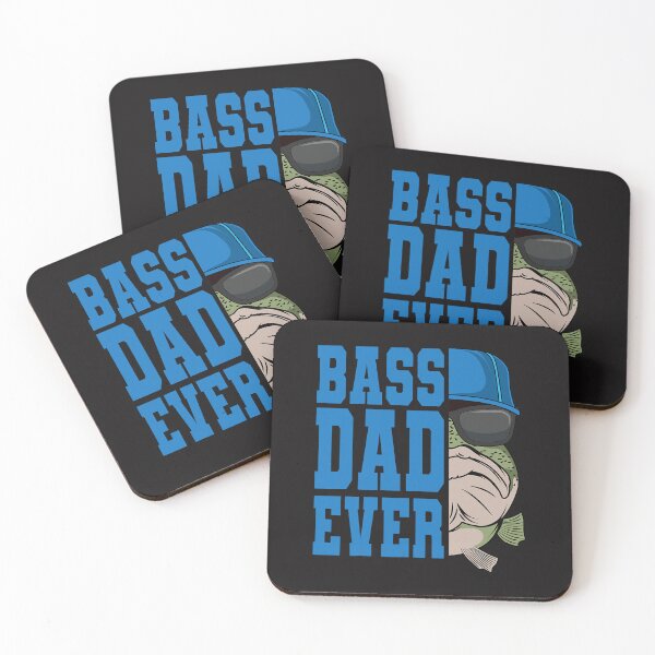 Item preview, Fishing Bass Fishing Dad Angling Fisherman Black Fish Fathers Day Fisher designed and sold by GovindMahajan.