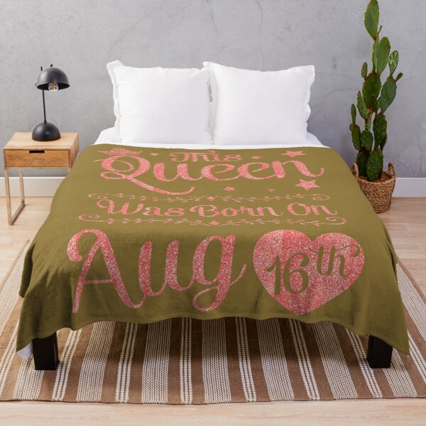 Item preview, This Queen Was Born On August 16th Birthday 	 	 	 	 designed and sold by qjwdlsqso76.