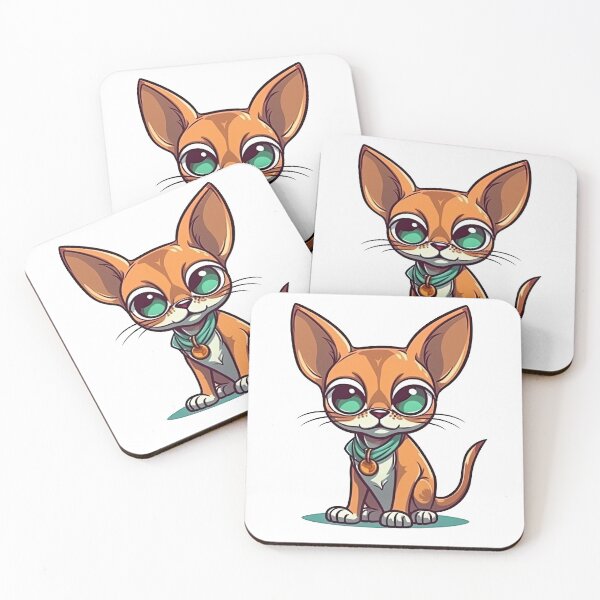 Item preview, Abyssinian Cartoon Art for Cat Lovers - By CartoonCat designed and sold by DooodleGod.
