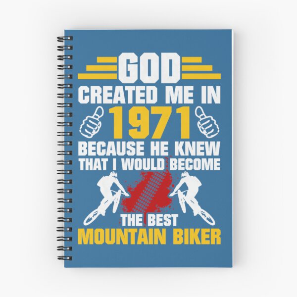 Item preview, God Creates Me In 1971 Mountainbiker	 designed and sold by regfaiutzhg15.