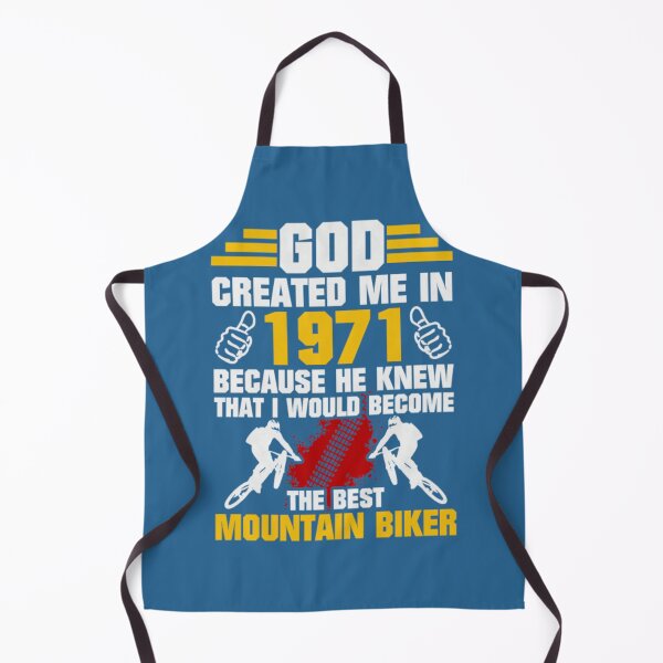 Item preview, God Creates Me In 1971 Mountainbiker designed and sold by regfaiutzhg15.