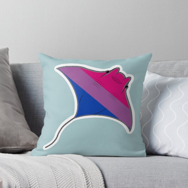 Item preview, Pride Mantaray Bisexual Flag designed and sold by perpetuallyConf.