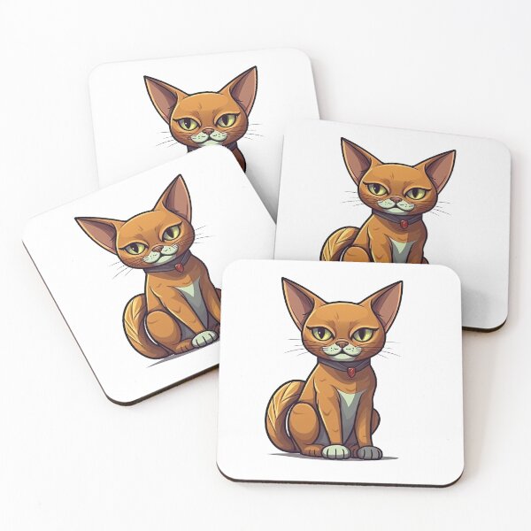 Item preview, with our Funny Abyssinian Cartoon Cat Art | Cattastic Illustrations for Cat designed and sold by DooodleGod.