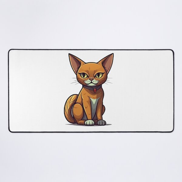 Item preview, with our Funny Abyssinian Cartoon Cat Art | Cattastic Illustrations for Cat designed and sold by DooodleGod.