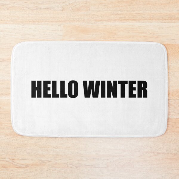 Item preview, Hello Winter designed and sold by mavagraphics.