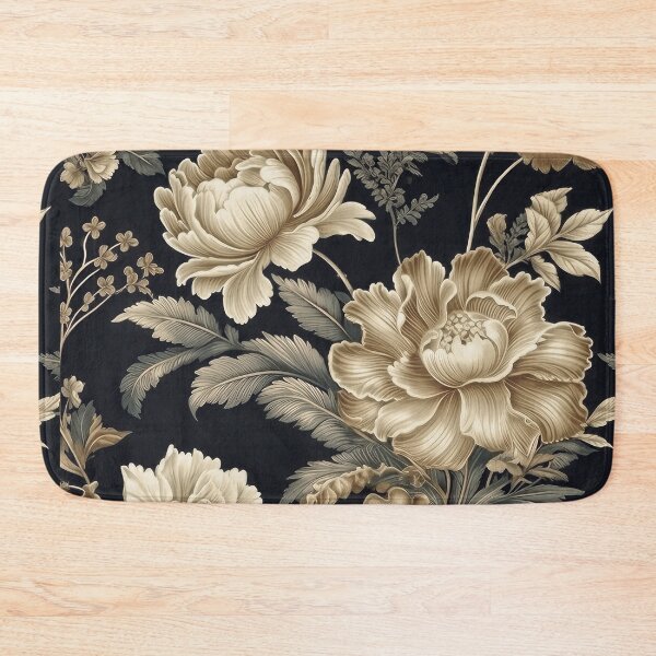 Item preview, Ivory Flowers Pattern designed and sold by Maria Angelica Maira.