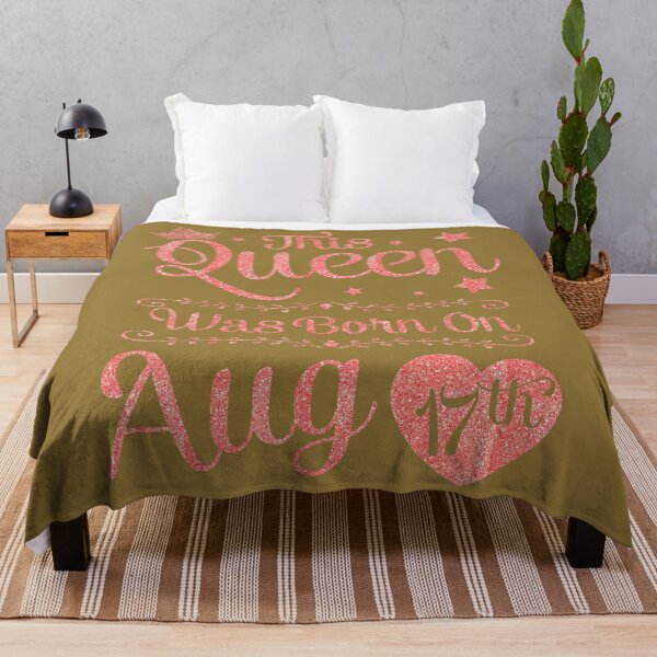 Item preview, This Queen Was Born On August 17th Birthday 	 	 	 	 designed and sold by qjwdlsqso76.