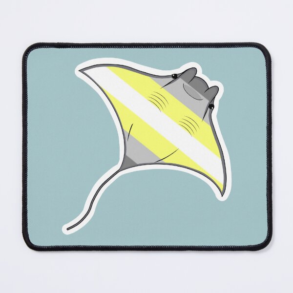 Item preview, Pride Mantaray Demigender Flag designed and sold by perpetuallyConf.
