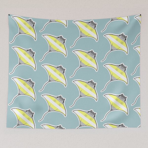 Item preview, Pride Mantaray Demigender Flag designed and sold by perpetuallyConf.