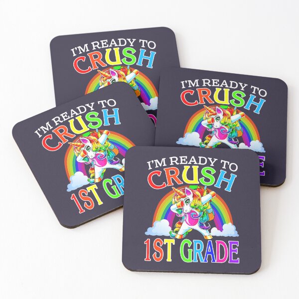 Item preview, Funny I'm Ready To Crush 1st Grade Unicorn Back To School 	 	 designed and sold by xczlrgbxgkq97.