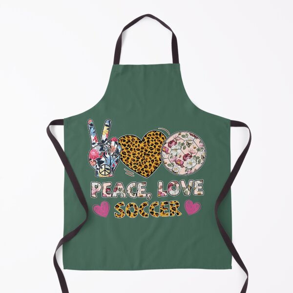 Item preview, Peace Love Soccer Leopard Lover Sport designed and sold by dewryeeiw57.