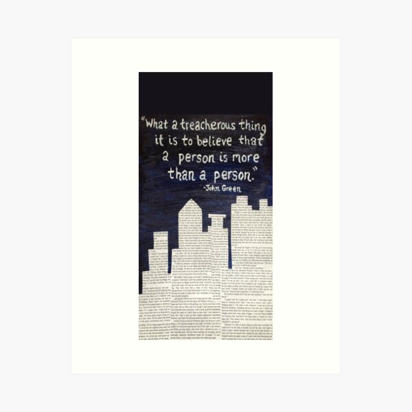 Item preview, Ac_0711140015_John Green Paper,paper,john green qoutes,john green,qoutes (Custom) designed and sold by vadastudioz.