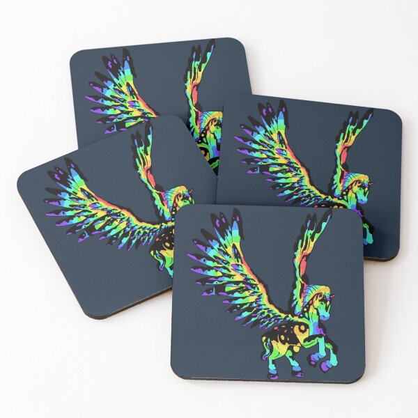Item preview, Ink and Rainbow Pegasus designed and sold by Black-Orc.