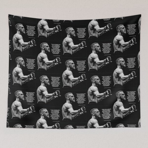 Item preview, Conor Mcgregor UFC Quote designed and sold by faxware.