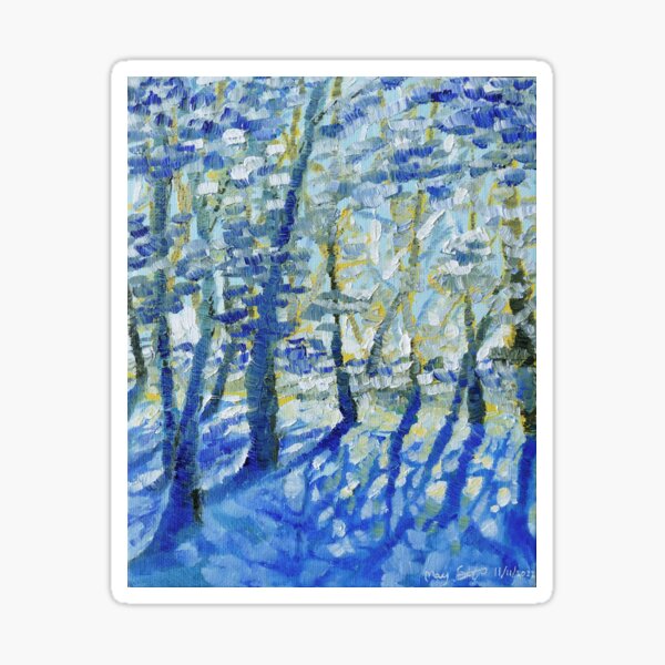 Winter Forest Sticker