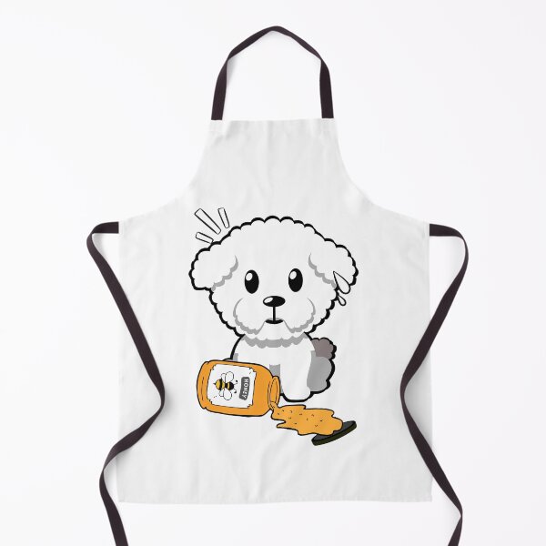 Item preview, Cute Furry Dog spilled a jar of honey designed and sold by Pet Station.