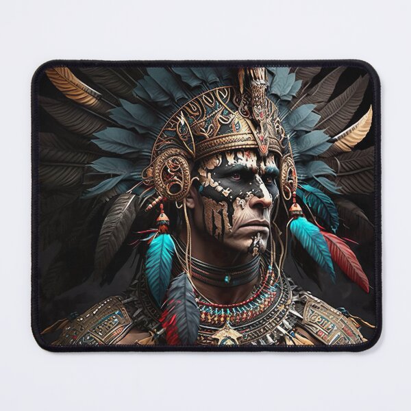 Item preview, Strong Aztec Man designed and sold by alonzoMaria.
