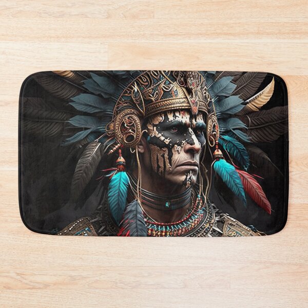 Item preview, Strong Aztec Man designed and sold by alonzoMaria.