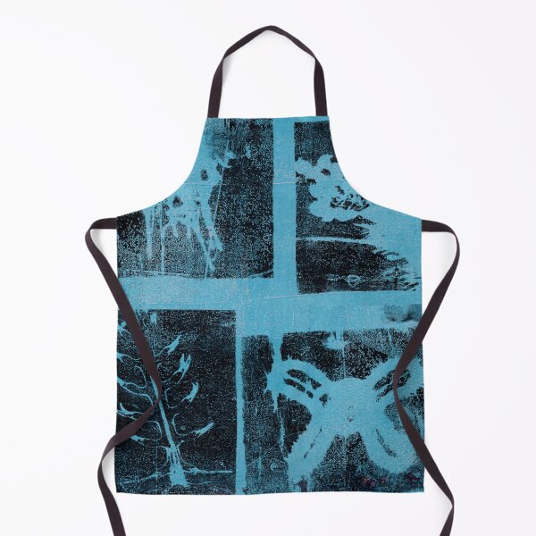 Item preview, Amoeba in Black and Turquoise designed and sold by LiszaB.