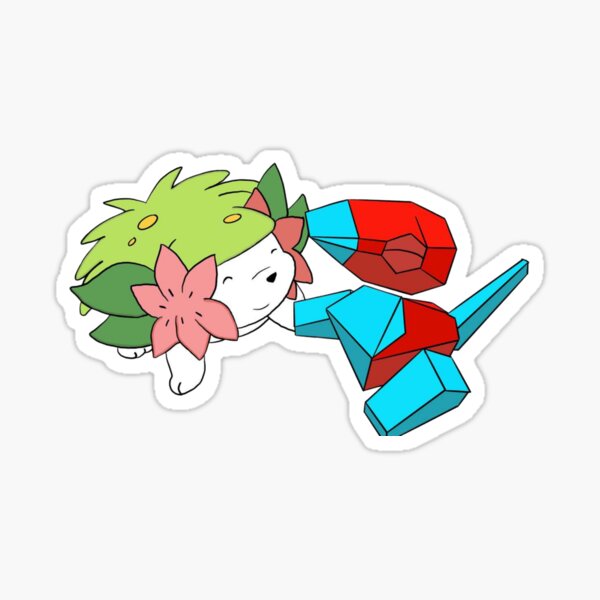 Shaymin Sky Form Sticker | Water Proof, Weather Proof, Vinyl Sticker Decal,  Gifts For Him, Gifts For Her