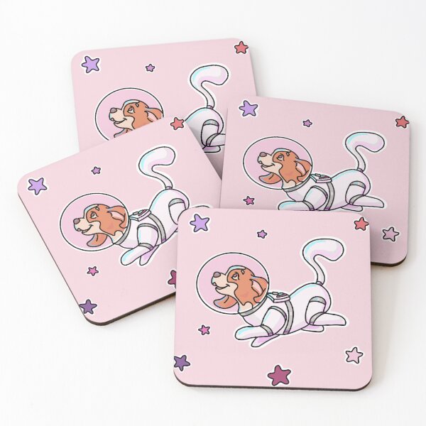 Item preview, Space pets - Roxie designed and sold by artbysusant.