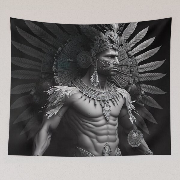 Item preview, Strong Aztec Man 2 designed and sold by alonzoMaria.
