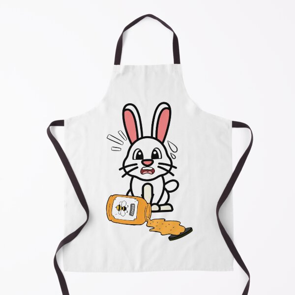 Item preview, Cute Bunny spilled a jar of honey designed and sold by Pet Station.