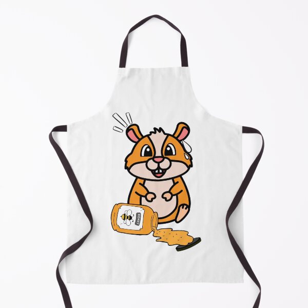 Item preview, Cute Furry Hamster spilled a jar of honey designed and sold by Pet Station.