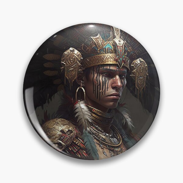 Item preview, Strong Aztec Man 4 designed and sold by alonzoMaria.
