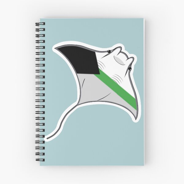 Item preview, Pride Mantaray Demiromantic Flag designed and sold by perpetuallyConf.