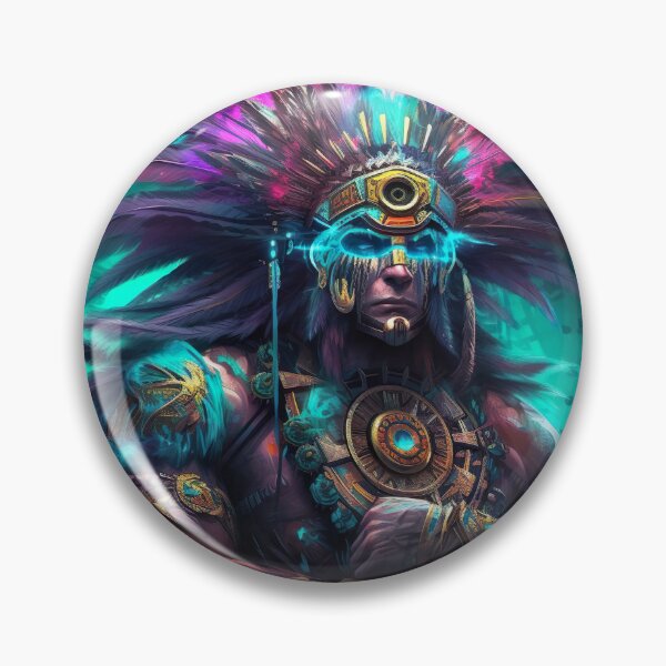 Item preview, Strong Aztec Man 5 designed and sold by alonzoMaria.
