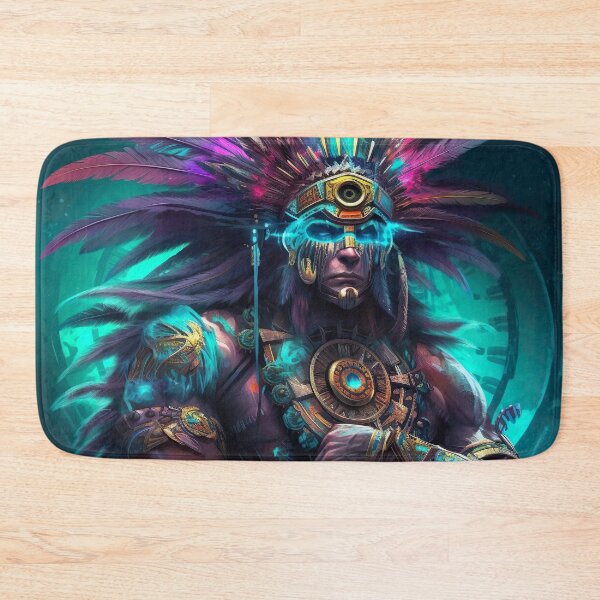 Item preview, Strong Aztec Man 5 designed and sold by alonzoMaria.